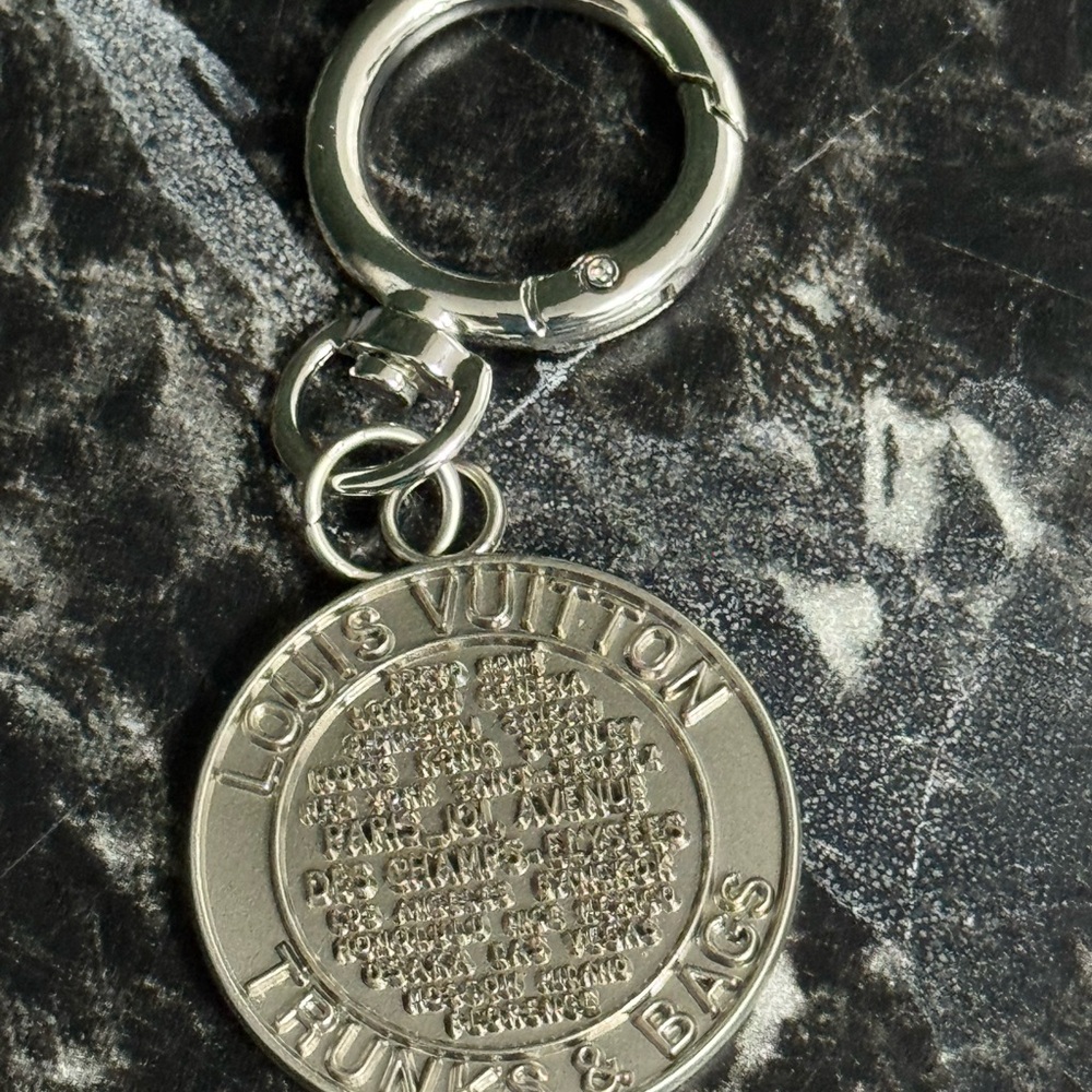 LV  Metallic Keyring/Bag Charm